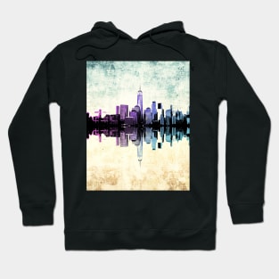 Lower Manhattan skyline Hoodie